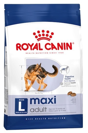 Royal Canin Maxi Adult karma sucha dla psów dorosłych, do 5 roku życia, ras dużych 12kg Royal Canin Maxi Adult karma sucha dla psów dorosłych, do 5 roku życia, ras dużych 12kg