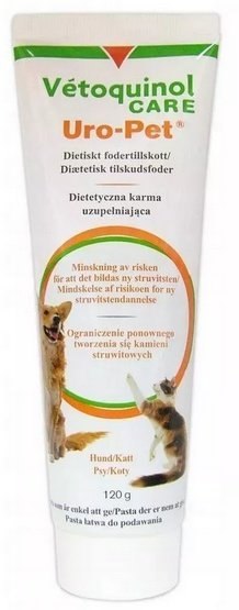 Vetoquinol Uro-Pet pasta 120g Vetoquinol Uro-Pet pasta 120g