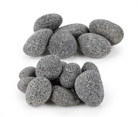 Lawa czarna otoczaki pebbles 9-12cm 1 kg