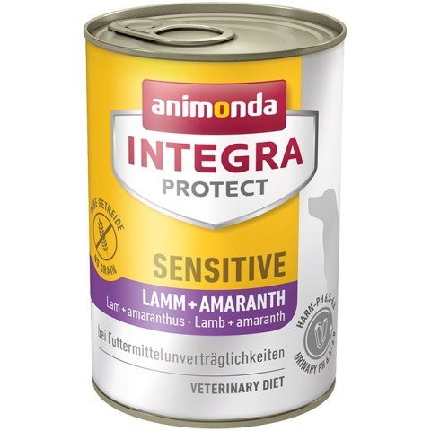 ANIMONDA INTEGRA Protect Sensitive puszki jagnięcina i amarantus 400 g