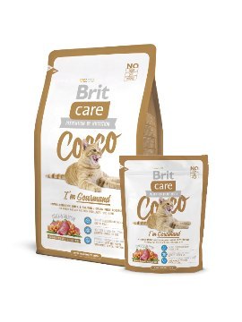 BRIT CARE CAT COCCO I'AM GOURMAND 400 g