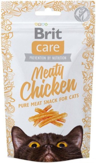 BRIT CARE CAT SNACK MEATY CHICKEN 50g