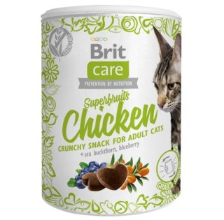 BRIT CARE CAT SNACK SUPERFRUITS CHICKEN 100g