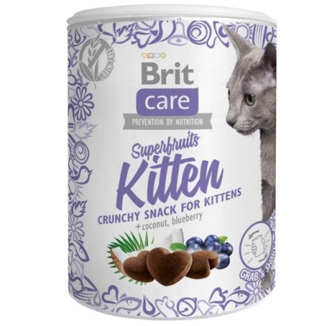 BRIT CARE CAT SNACK SUPERFRUITS KITTEN 100g