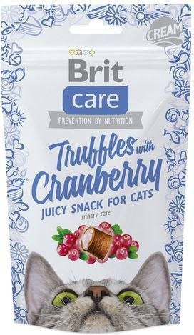 BRIT CARE CAT SNACK TRUFFLES CRANBERRY 50g