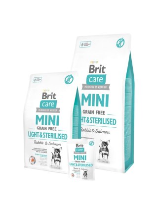 BRIT CARE MINI GRAIN-FREE LIGHT&STERILISED 7 kg