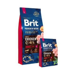 BRIT PREMIUM BY NATURE ADULT L 15 kg