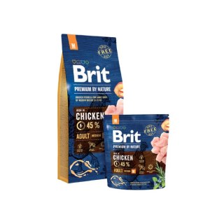 BRIT PREMIUM BY NATURE ADULT M 15 kg