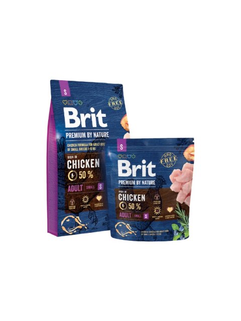 BRIT PREMIUM BY NATURE ADULT S 1 kg