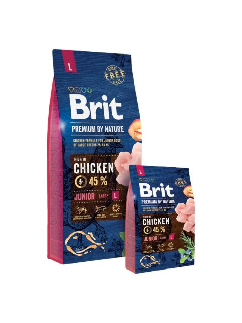 BRIT PREMIUM BY NATURE JUNIOR L 15 kg