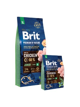 BRIT PREMIUM BY NATURE JUNIOR XL 15 kg