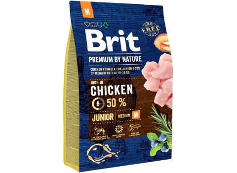 BRIT PREMIUM BY NATURE JUNIOR M 1 kg