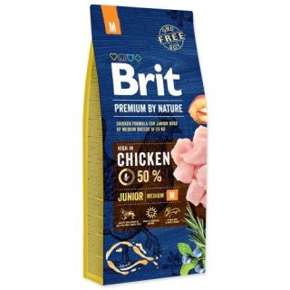 BRIT PREMIUM BY NATURE JUNIOR M 15 kg