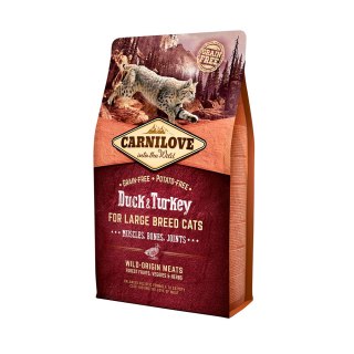 CARNILOVE CAT DUCK&TURKEY FOR LARGE BREED 2kg