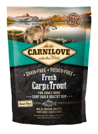 CARNILOVE FRESH CARP & TROUT FOR ADULT 1,5kg