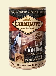 CARNILOVE WILD MEAT LAMB&WILD BOAR 400g