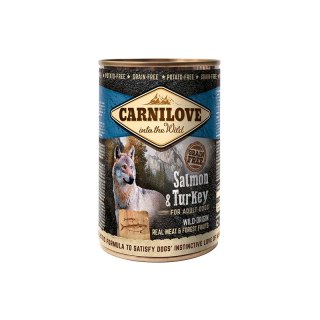 CARNILOVE WILD MEAT SALMON&TURKEY 400g