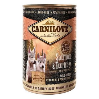 CARNILOVE WILD MEAT SALMON&TURKEY PUPPIES 400g