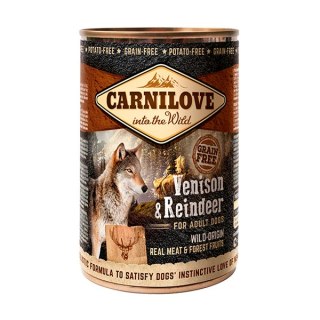 CARNILOVE WILD MEAT VENISON&REINDEER 400g