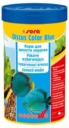 SERA Discus Color Blue 100 ml, granulat - pokarm dla pielęgnic [SE-00324] 100 ml