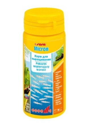 SERA Micron 50 ml - pokarm planktonowy wspierający wzrost [SE-00720] 50 ml