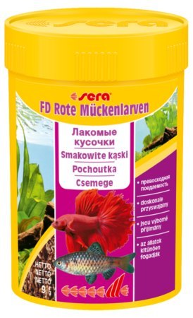 SERA Przysmak FD Bloodworms 100 ml [SE-01140] 100 ml