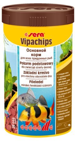 SERA Vipachips 100 ml, chipsy tonące - pokarm podstawowy [SE-00514] 100 ml