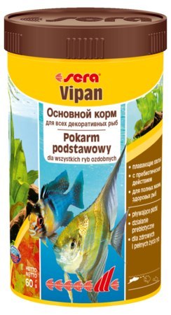 SERA Vipan 250ml, płatki - pokarm podstawowy [SE-00150] 250 ml