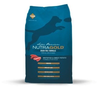 NUTRA GOLD GF WHITEFISH & SWEET POTATO 13,6 kg