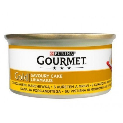 GOURMET GOLD - Savoury Cake z kurczakiem i marchewką 85g