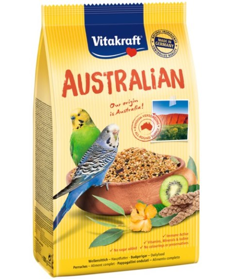 VITAKRAFT AUSTRALIAN karma dla papugi falistej 800g