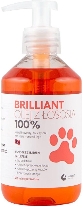 BRILLIANT Olej z Łososia 300 ml