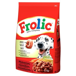 FROLIC wołowina, warzywa, zboża 2kg [117323]