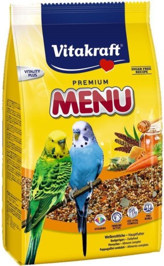 VITAKRAFT MENU VITAL 1kg + kracker gratis karma d/pap. falistej