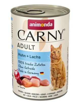 ANIMONDA Carny Adult puszka z kurczakiem i łososiem 400g