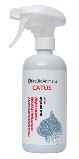 PROBIO ANIMALIA Catus - mikroorganiczny neutralizator zapachów dla kotów 500 ml