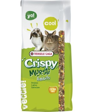 VERSELE LAGA Crispy Muesli Rabbits - mieszanka dla królików miniaturowych [461129] 20kg