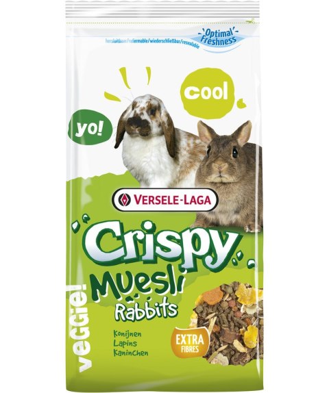 VERSELE LAGA Crispy Muesli Rabbits - mieszanka dla królików miniaturowych [461697] 400g