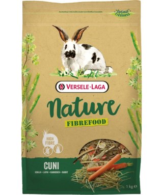 VERSELE LAGA Cuni Nature Fibrefood 1kg - LIGHT/SENSITIVE dla królików miniaturowych [461426]