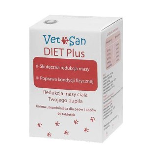 VETOSAN DIET PLUS 90 KAPS