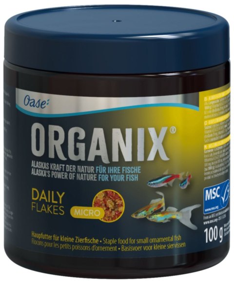 Oase Organix Daily Micro Flakes 250ml - pokarm drobne płatki dla ryb