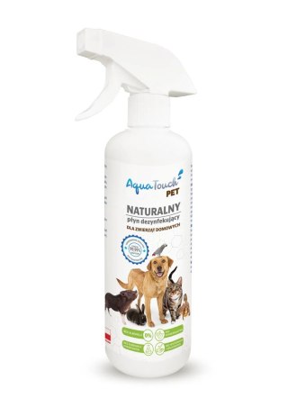 AQUATOUCH PET Naturalny płyn dezynfekujący dla zwierząt domowych 500ml