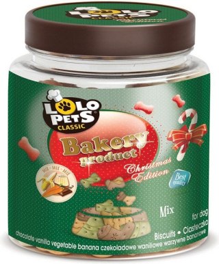 LOLO PETS Ciasteczka dla psa - ŚWIĄTECZNY MIX 240g [LO-80791]