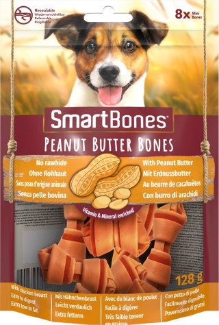 SMARTBONES Peanut Butter Bones Mini 8szt. [T027200]