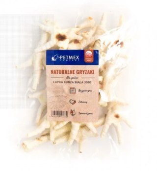 PETMEX Łapka kurza biała 300g