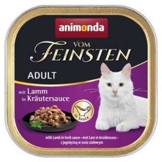 ANIMONDA Vom Feinsten Grain Free szalka z jagnięciną w sosie ziołowym 100g