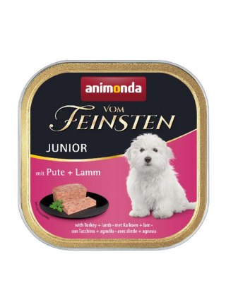 ANIMONDA Vom Feinsten Junior szalka z indykiem i jagnięciną 150g