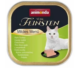 ANIMONDA Vom Feinsten Mild Menue szalka z indykiem 100g