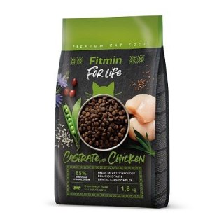 FITMIN cat For Life Castrate Chicken 1,8kg