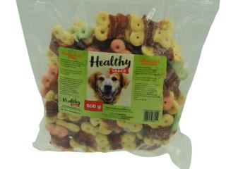 HEALTHY SNACK Kolorowe biszkopty z kaczką 500g [NS-224]